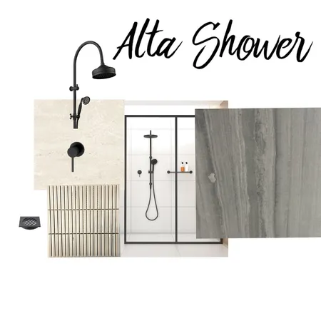 Alta Shower Interior Design Mood Board by gbmarston69 on Style Sourcebook