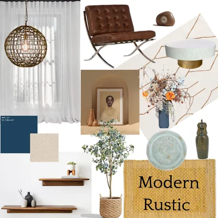 Modern Rustic Interior Design Mood Board by ali_marco on Style Sourcebook