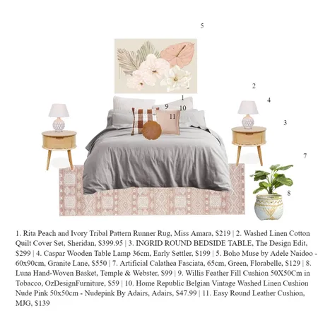 Bedroom Interior Design Mood Board by SarahKelly on Style Sourcebook