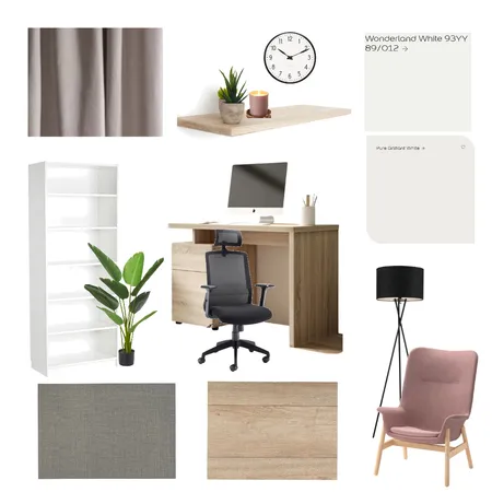 Study Interior Design Mood Board by marigoldlily on Style Sourcebook
