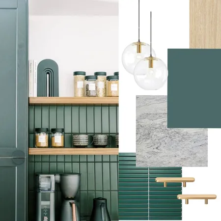 Contemporary Kitchen Interior Design Mood Board by ALI Studio on Style Sourcebook