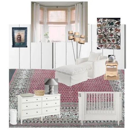 Nursery - Pink Calm Interior Design Mood Board by JuliaCoates on Style Sourcebook