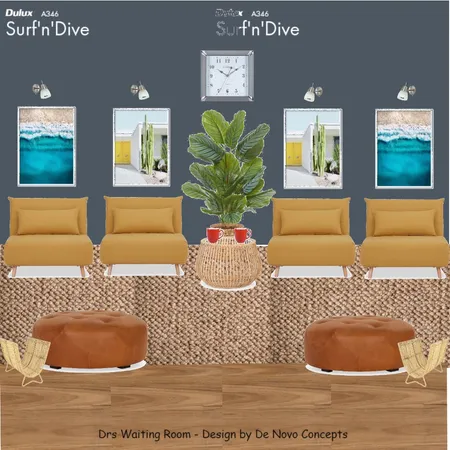Drs Waiting Room Interior Design Mood Board by De Novo Concepts on Style Sourcebook