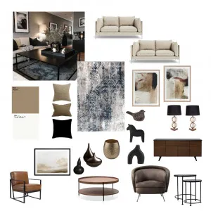 Classic Contemporary Interior Design Mood Board by stylingmumma on Style Sourcebook