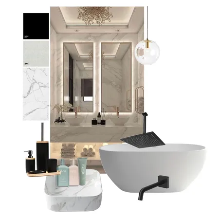 toilet Interior Design Mood Board by malak khalifa on Style Sourcebook