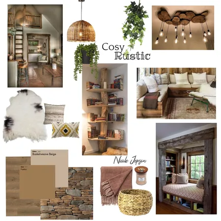 Cosy Rustic Interior Design Mood Board by NicoleJepson on Style Sourcebook