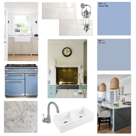 Farmhouse Kitchen Interior Design Mood Board by RHIO Designs on Style Sourcebook