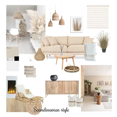 Scandinavian style Interior Design Mood Board by Wendy Fossen on Style Sourcebook