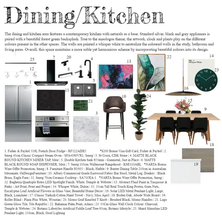 Kitchen/dining Interior Design Mood Board by Bree.Nguyen on Style Sourcebook