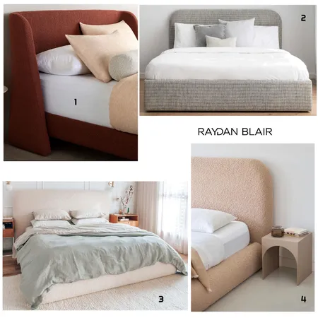 bed options Interior Design Mood Board by RAYDAN BLAIR on Style Sourcebook