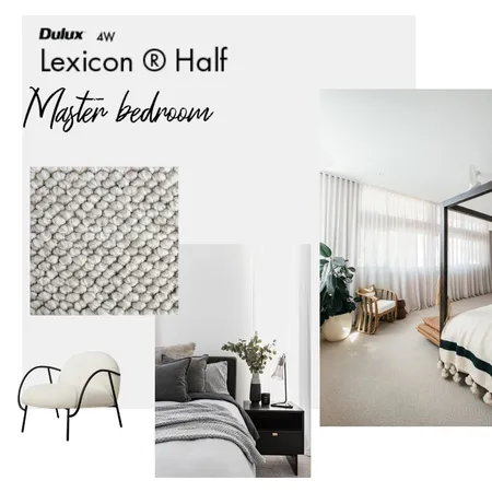 Master bedroom Interior Design Mood Board by rosiebm on Style Sourcebook