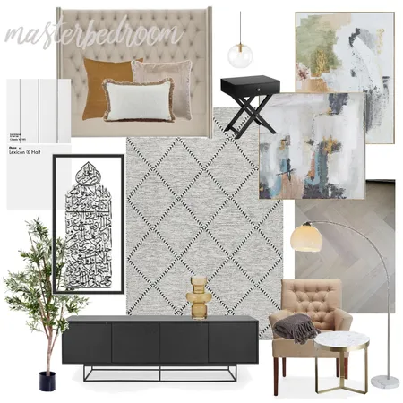 master bedroom Interior Design Mood Board by yasminemoussa on Style Sourcebook