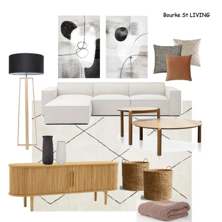 G&J - Living - 2 Interior Design Mood Board by Suzanne Ladkin on Style Sourcebook