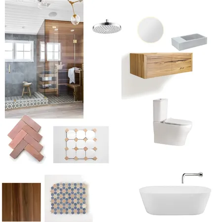 Master Bath Interior Design Mood Board by hotzbarth on Style Sourcebook