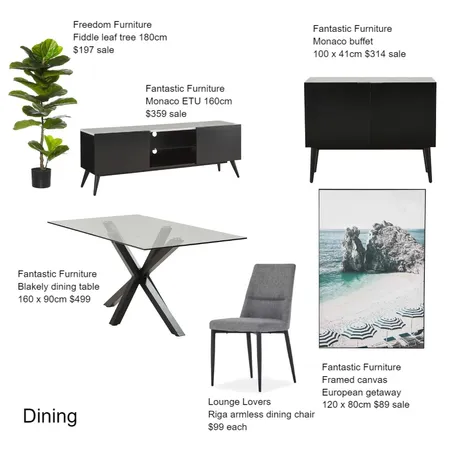 Dining Withers Rd Interior Design Mood Board by MyPad Interior Styling on Style Sourcebook