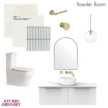 Tennyson St - Powder Room Interior Design Mood Board by Studio Gregory on Style Sourcebook