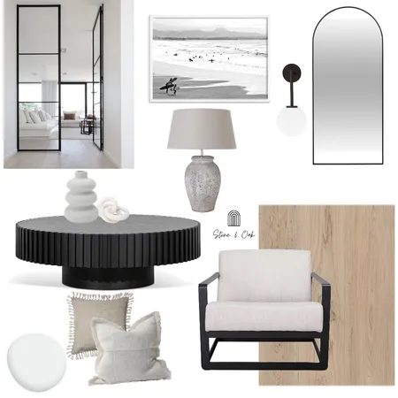 Sitting room Interior Design Mood Board by Stone and Oak on Style Sourcebook