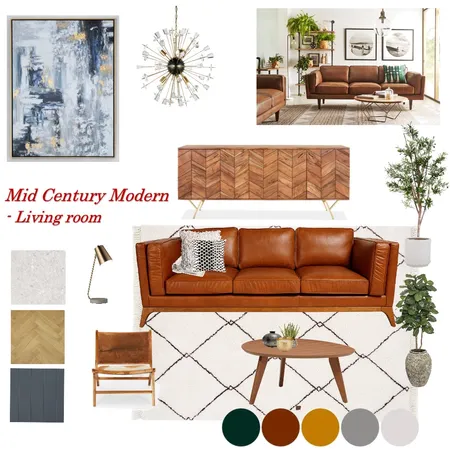 Mid century modern - Mod 3 Interior Design Mood Board by Designs by Natasha Smiglak on Style Sourcebook