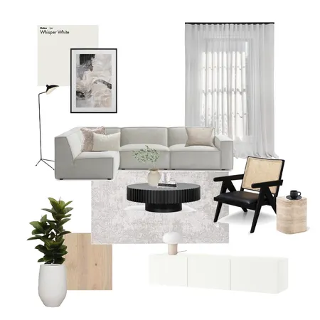 Scandi Living Room Interior Design Mood Board by Jadeemma on Style Sourcebook