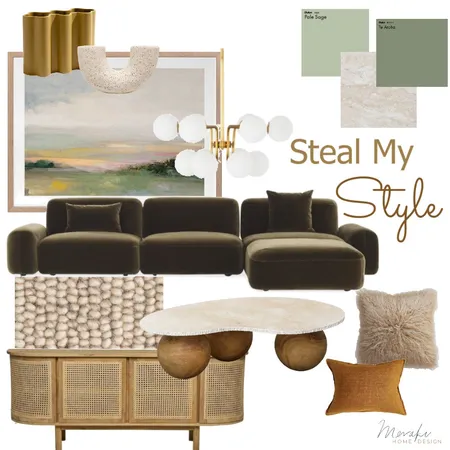 Mid Century Modern Interior Design Mood Board by Meraki Home Design on Style Sourcebook