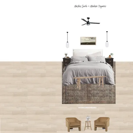 Master Suite - Modern Organic (Loloi Amber Billie - Hemnes - Velvet Chair)) Interior Design Mood Board by Casa Macadamia on Style Sourcebook