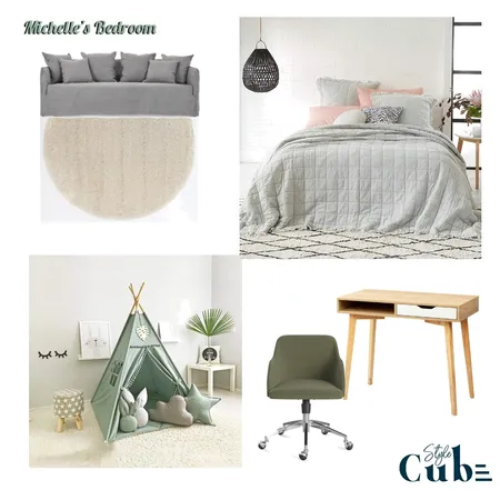 Michelle’s bedroom Interior Design Mood Board by Toni Martinez on Style Sourcebook