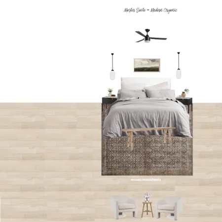 Master Suite - Modern Organic (Billie - Allison - Boucle Chair) Interior Design Mood Board by Casa Macadamia on Style Sourcebook