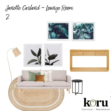 Janette Carland - Lounge Room 2 Interior Design Mood Board by bronteskaines on Style Sourcebook
