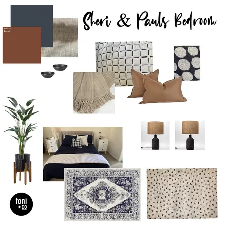 Sheri & Pauls Bedroom Interior Design Mood Board by Toni and Co on Style Sourcebook