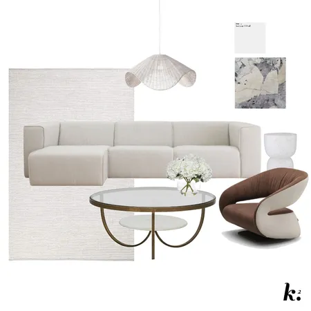 Fresh Breeze - Living Room Interior Design Mood Board by K2 Interiors on Style Sourcebook