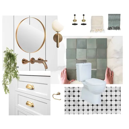 Traditional Powder Room Interior Design Mood Board by tahirih on Style Sourcebook
