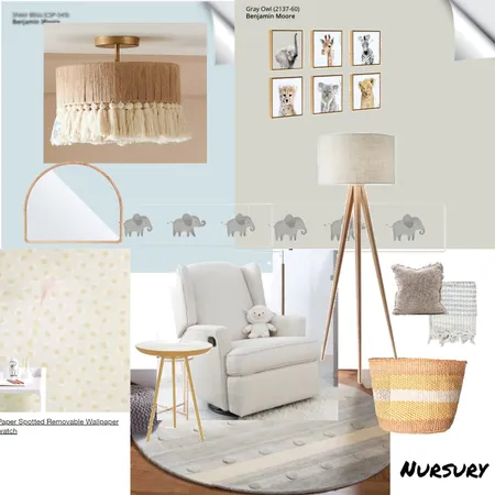 Nursery Interior Design Mood Board by rachna mody on Style Sourcebook