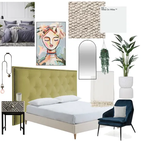 Bedroom 1 Interior Design Mood Board by uncommonelle on Style Sourcebook