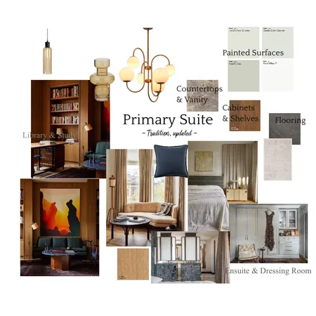 Primary Suite Interior Design Mood Board by Ingrid Susanto on Style Sourcebook