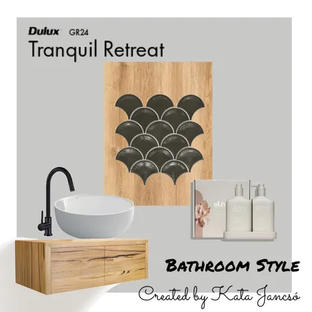 Bathroom Style Interior Design Mood Board by Kata Jancsó on Style Sourcebook