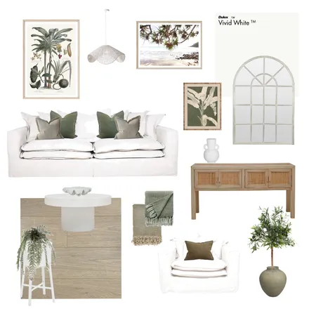 Natural Living Room Interior Design Mood Board by Georgia Roe on Style Sourcebook