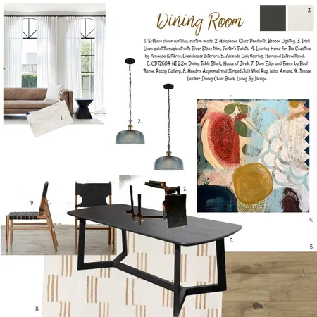 Dining Room Interior Design Mood Board by emmagaggin on Style Sourcebook