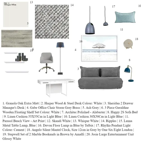 bureau - aula Interior Design Mood Board by tamari on Style Sourcebook