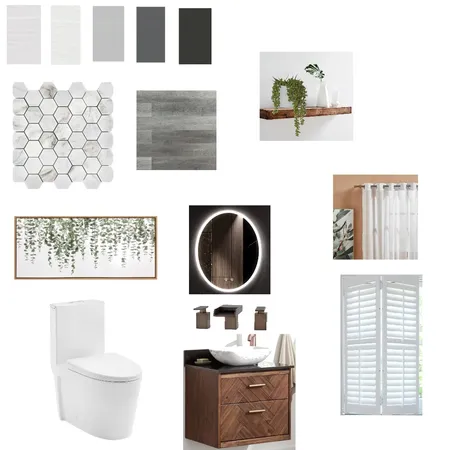 Assignment 9 Bathroom Interior Design Mood Board by Kldigioia on Style Sourcebook