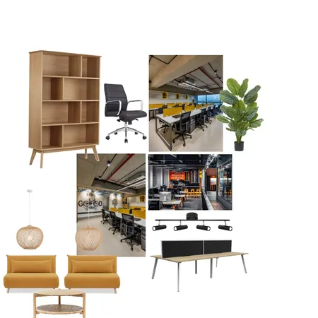 open office space Interior Design Mood Board by dimakatso on Style Sourcebook