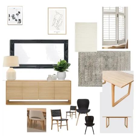 Dining room Interior Design Mood Board by KJ Wilkie on Style Sourcebook