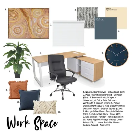 Work Space Interior Design Mood Board by charmaineb77 on Style Sourcebook