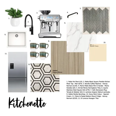 Kitchenette Interior Design Mood Board by charmaineb77 on Style Sourcebook