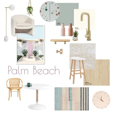 Palm Beach Motel Interior Design Mood Board by Loom+Tusk Interiors on Style Sourcebook