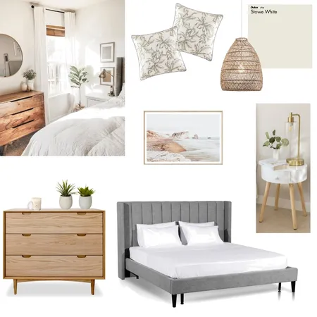 Scandinavian Bedroom Interior Design Mood Board by Fabienne Interiors on Style Sourcebook