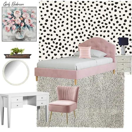 Girls Bedroom Interior Design Mood Board by Marlyn Nyahunzvi on Style Sourcebook