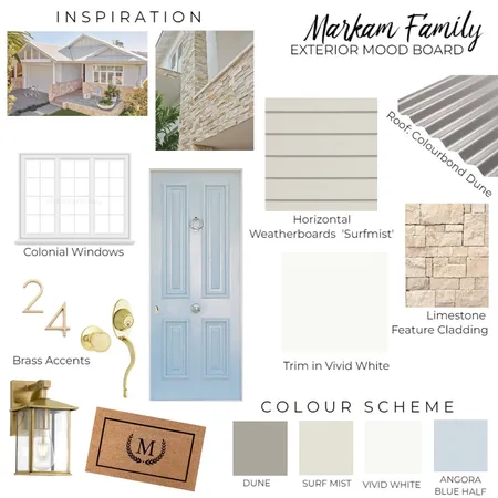 Markam Exterior Moodboard Interior Design Mood Board by Danielle on Style Sourcebook