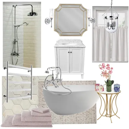 Bathroom hamptons/classic Interior Design Mood Board by HelenFayne on Style Sourcebook