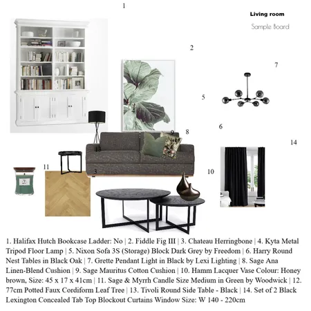 Living room Interior Design Mood Board by debslabs on Style Sourcebook