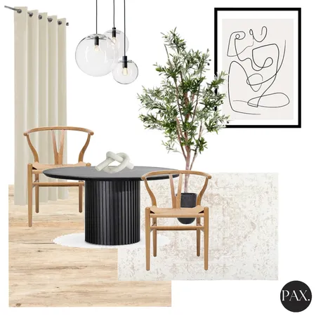 Modern Sleek Dining Interior Design Mood Board by PAX Interior Design on Style Sourcebook